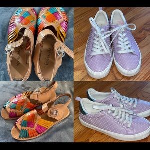 Girls Shoes & Sandals - sizes 6-6.5 - $40 for both